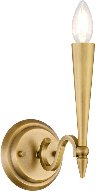 Savoy House 9-9419-1-220 Tremont Contemporary Riviera Brass Wall Sconce Lighting