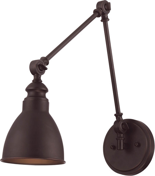 Savoy House 9-960-1-13 Dakota English Bronze Swing Arm Wall Lamp