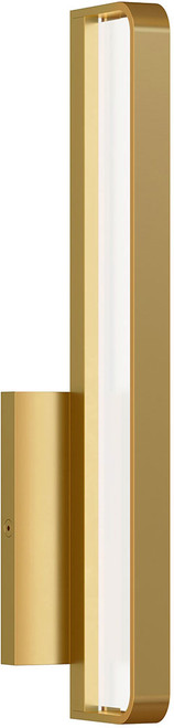 Visual Comfort Modern 700BCBND13NB-LED930 Banda Modern Natural Brass LED Wall Lighting