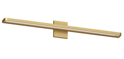 Visual Comfort Modern 700BCBND36NB-LED930 Banda Contemporary Natural Brass LED Bath Lighting