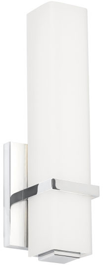 Visual Comfort Modern 700BCMLN13WC-LED930 Milan Contemporary Chrome LED Wall Mounted Lamp