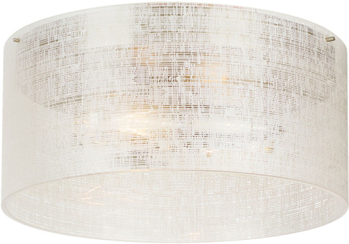 Visual Comfort Modern 700FMVTRLNS Vetra Modern Satin Nickel Overhead Light Fixture