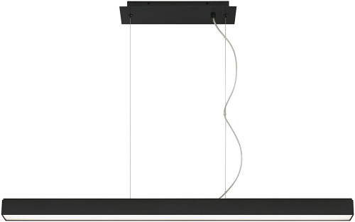 Visual Comfort Modern 700LSKNOXB-LED Knox Modern Black LED Island Light Fixture