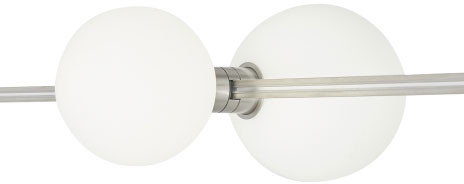 Visual Comfort Modern 700MOORBSHS-LED930 Orbs Contemporary Satin Nickel LED Track Lighting Fixture Head