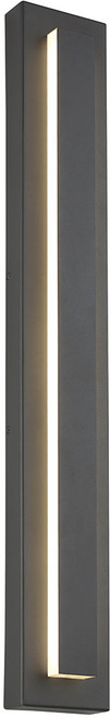 Visual Comfort Modern 700OWASP93036DNBUNVS Aspen Modern Natural Brass LED Exterior 36" Lighting Sconce