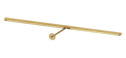 Visual Comfort Modern 700PLUD30NB-LED Plural Dome Contemporary Natural Brass LED 30" Art Lamp