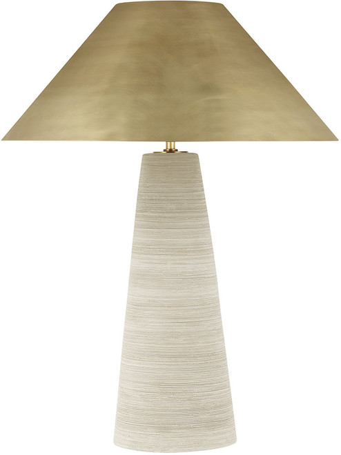 Visual Comfort Modern 700PRTKRM24CRNB-LED930 Karam Modern Natural Brass LED Table Light