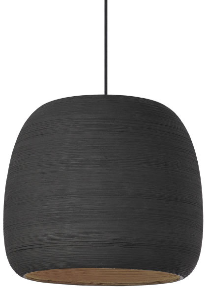 Visual Comfort Modern 700TDKRMPSBB Karam Modern Mini Ceiling Light Pendant