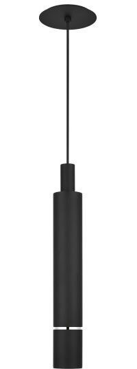 Visual Comfort Modern 700TDSOT21B-LED927 Sottile Contemporary Nightshade Black LED Large Mini Pendant Lighting