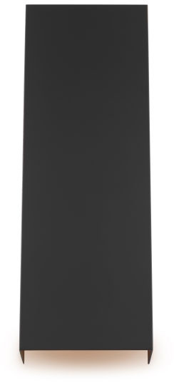 Visual Comfort Modern 700WSBMT17B-LED930 Brompton Contemporary Nightshade Black LED Large Lighting Sconce