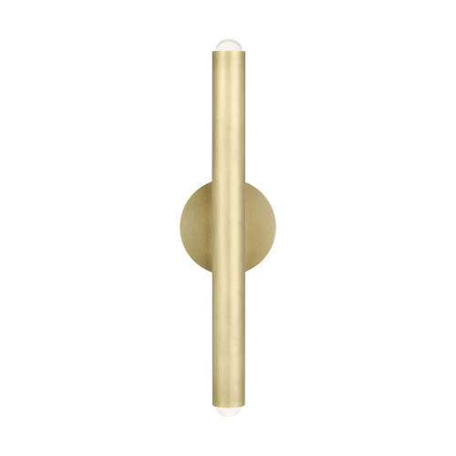 Visual Comfort Modern 700WSEBL16NB-LED927 Ebell Natural Brass LED Light Sconce
