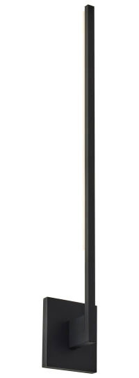 Visual Comfort Modern 700WSKLE30B-LED930 Klee Contemporary Nightshade Black LED Wall Sconce Lighting