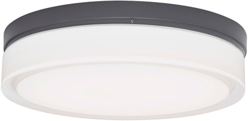 Visual Comfort Modern Cirque Modern Charcoal Exterior Ceiling Lighting Fixture