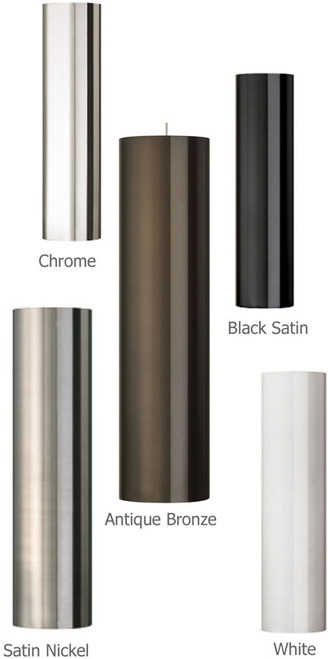 Visual Comfort Modern Piper Mini Metal Cylinder Low-Voltage Halogen Art Glass Pendant Light