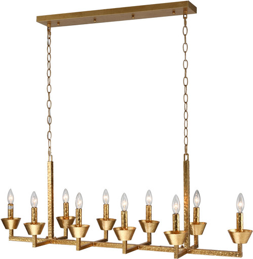 Terracotta H23109-10G Eden Gold Kitchen Island Lighting