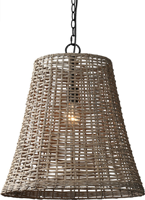 Terracotta P22115-1 Whitsunday Matte Black Pendant Lamp