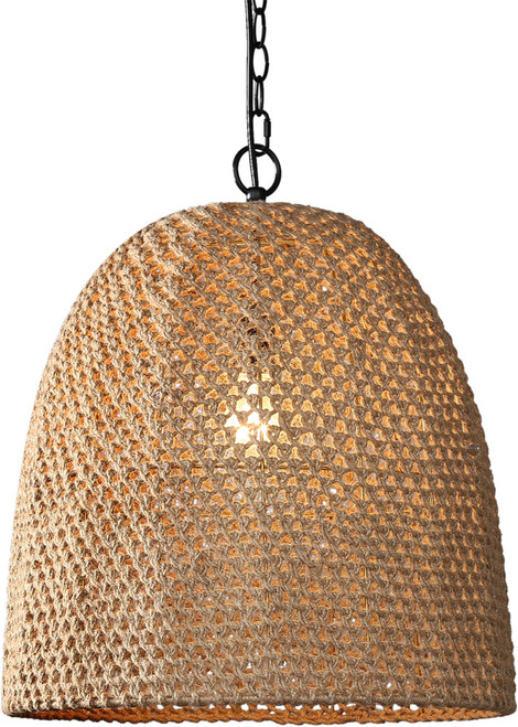 Terracotta P22116-1 Whitsunday Matte Black Hanging Lamp