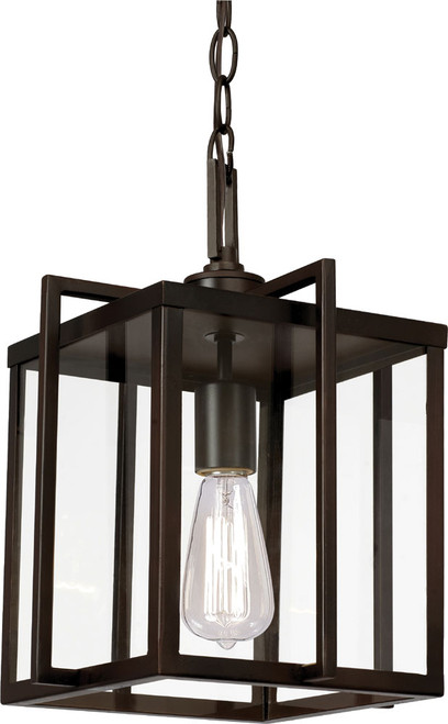 Trans Globe 10210-ROB Rubbed Oil Bronze Foyer Light Fixture