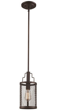 Trans Globe 10381-ROB Mist Modern Rubbed Oil Bronze Mini Drop Lighting