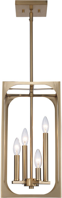 Trans Globe 11714 AG Ruby Ridge Modern Antique Gold Foyer Lighting