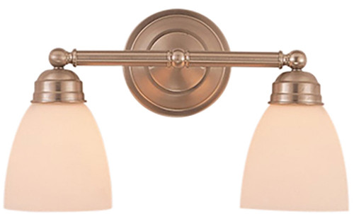 Trans Globe 3356 BN Ardmore Brushed Nickel 2-Light Bathroom Lighting Sconce