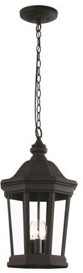 Trans Globe 40406-BK Westfield Black Exterior 12.5" Pendant Lighting Fixture