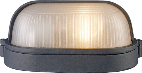 Trans Globe 4125 BK Mesa II Modern Black Outdoor Wall Sconce Lighting