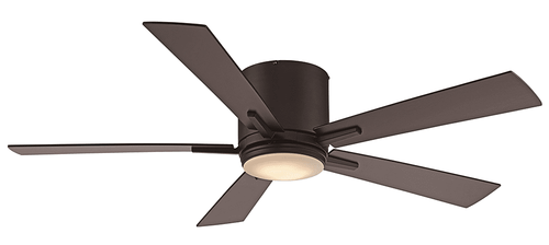 Trans Globe F-1017 BK Finnley Contemporary Black LED 52" Ceiling Fan