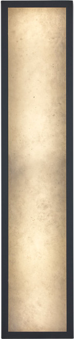 Trans Globe LED-22642 BK Sahara Modern Black LED 22" Wall Lamp