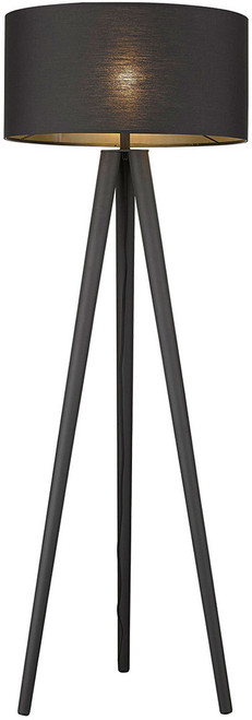 Trend TF70070BK Tourer Modern Matte Black Floor Lamp