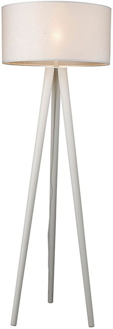 Trend TF70070WH Tourer Contemporary White Floor Light