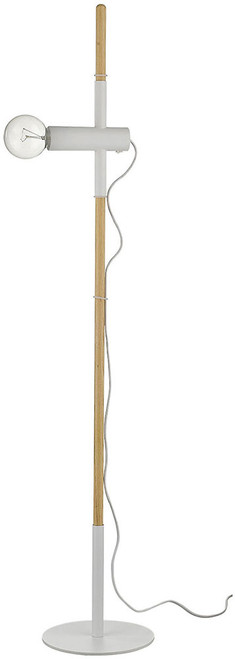Trend TF70090WH Hilyte Contemporary White Light Floor Lamp