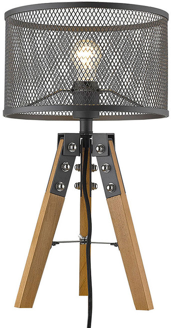 Trend TT80061BK Capprice Modern Matte Black Table Light