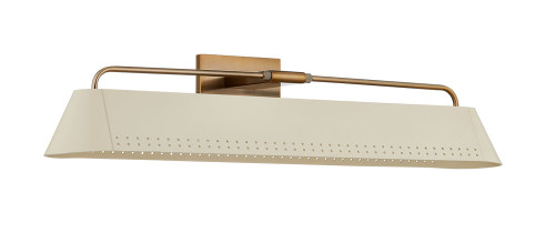 Troy B1206-PBR/SSD Rowan Modern Patina Brass And Soft Sand 25" Art Lighting