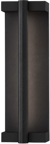 Troy B1251-TBK Calla Contemporary Textured Black LED Exterior Lamp Sconce