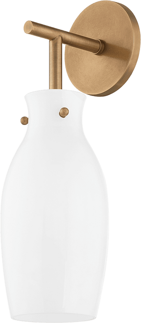 Troy B1616-PBR Geyser Contemporary Patina Brass Wall Lighting Fixture