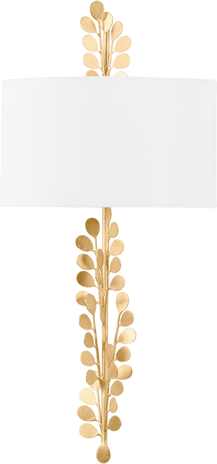 Troy B1825-VGL Adrienne Modern Vintage Gold Leaf Wall Lighting