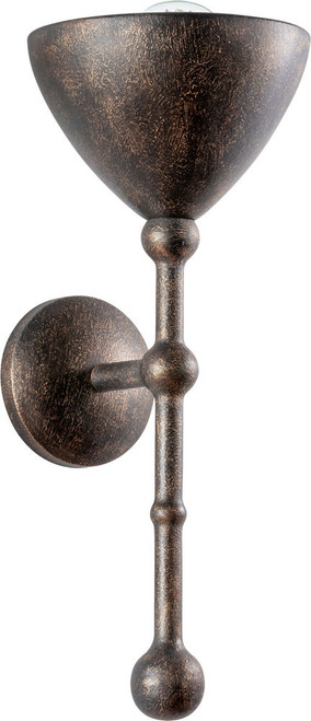 Troy B2319-BPG Vishal Contemporary Black Patina Gold Wall Sconce Lighting