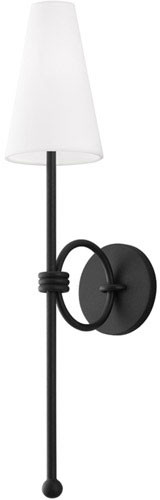 Troy B3691-TBK Magnus Textured Black Wall Lamp