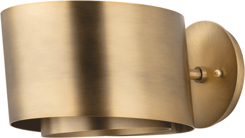 Troy B4406-PBR Roux Contemporary Patina Brass Wall Lamp