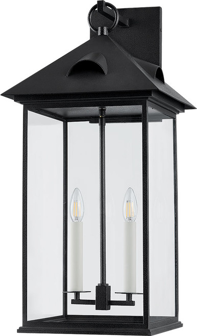 Troy B4923-FOR Corning Forged Iron Exterior Wall Lamp