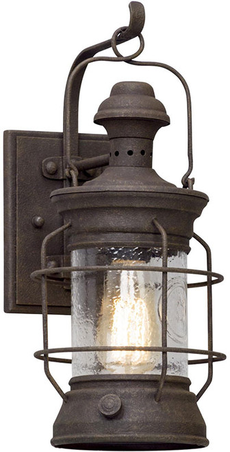 Troy B5051-HBZ Atkins Centenial Rust Outdoor Small Lighting Wall Sconce