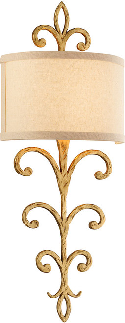 Troy B7182 Crawford Crawford Gold Wall Mounted Lamp