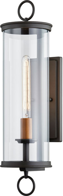 Troy B7303-TBZ Aiden Contemporary Bronze Outdoor 7" Wall Light Sconce