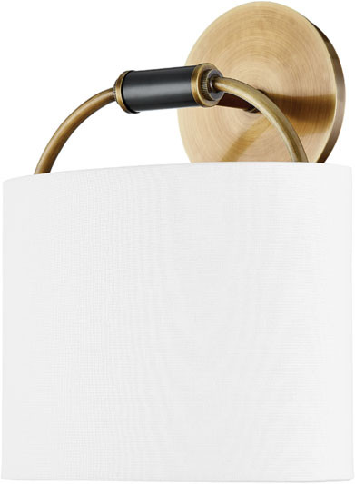 Troy B8712-PBR Pete Contemporary Patina Brass Wall Light Sconce