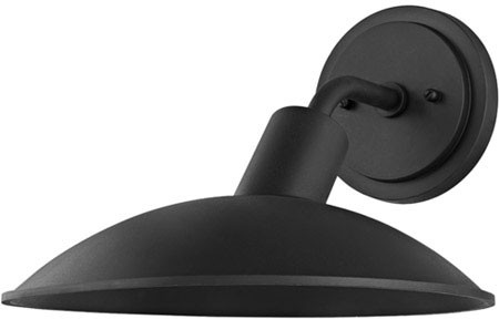 Troy B8812-TBK Otis Modern Texture Black Outdoor Wall Sconce Lighting