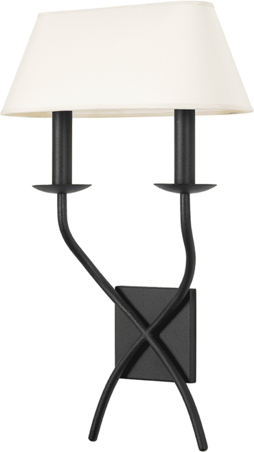 Troy B8822-FOR Lomita Forged Iron Light Sconce