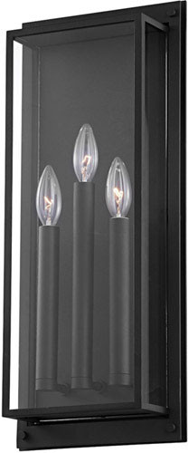Troy B9103-TBK Winslow Textured Black Outdoor Wall Sconce Light