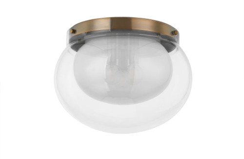 Troy C2114-PBR Magma Contemporary Patina Brass Flush Mount Lighting