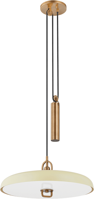 Troy F1618-PBR/SSD Plummet Modern Patina Brass LED Lighting Pendant